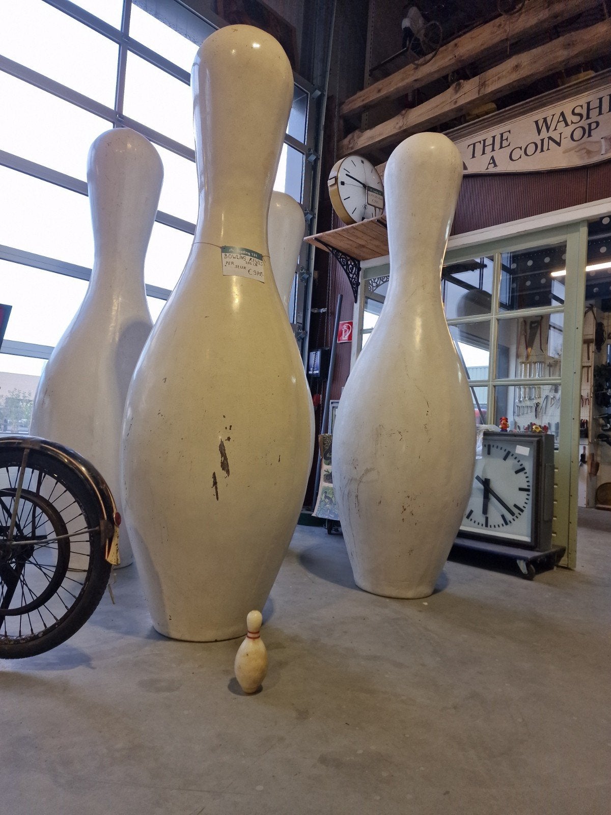 xxxl bowling pins 250cm hoog, Ophalen, Gebruikt, Overige typen