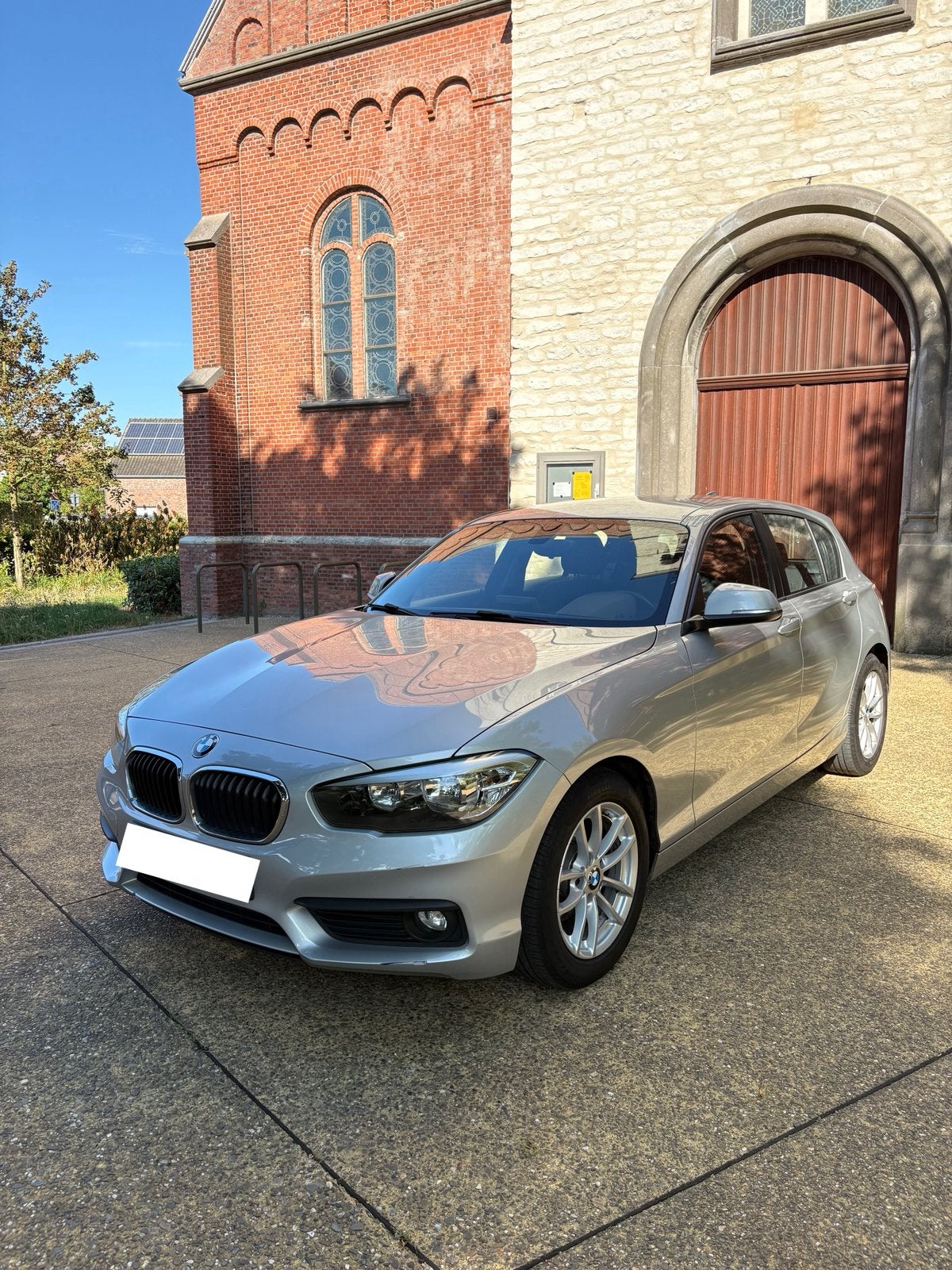 BMW 116d/170 000 km/Diesel EURO 6, Autos, BMW, Argent ou Gris, Achat, Euro 6, Boîte manuelle