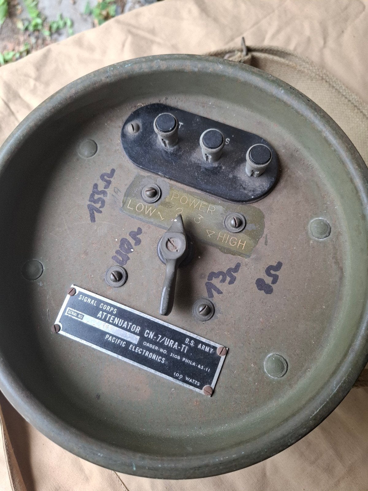 Attenuator CN-7, Collections, Objets militaires | Seconde Guerre mondiale, Enlèvement ou Envoi
