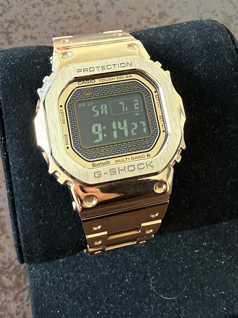 Casio G-Shock GMW-B5000 Gold, Enlèvement ou Envoi, Comme neuf, Casio