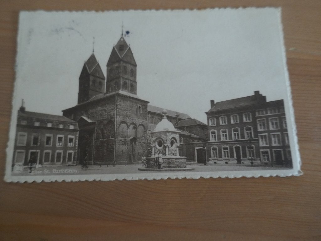 liège église st barthélémy, Verzenden, Gelopen, Luik