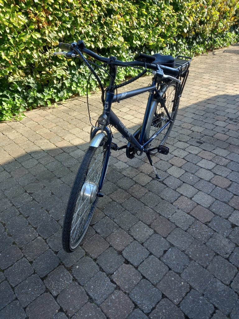 electrische heren fiets, Gebruikt, Versnellingen, Trommelrem, Ophalen