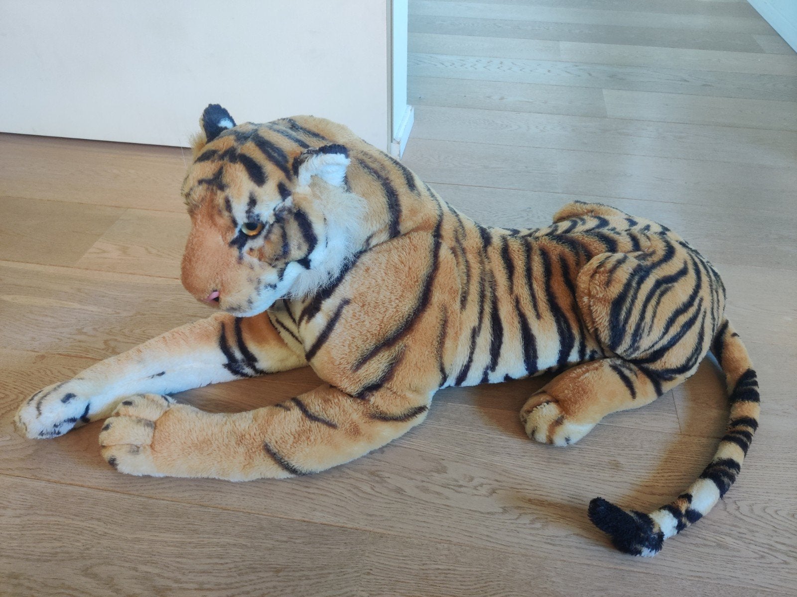 Tijger knuffel, Kinderen en Baby's, Speelgoed | Knuffels en Pluche, Ophalen, Tijger