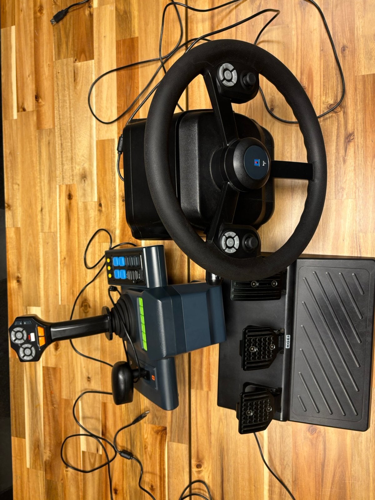Hori farming simulator stuur, Computers en Software, Ophalen, Gebruikt
