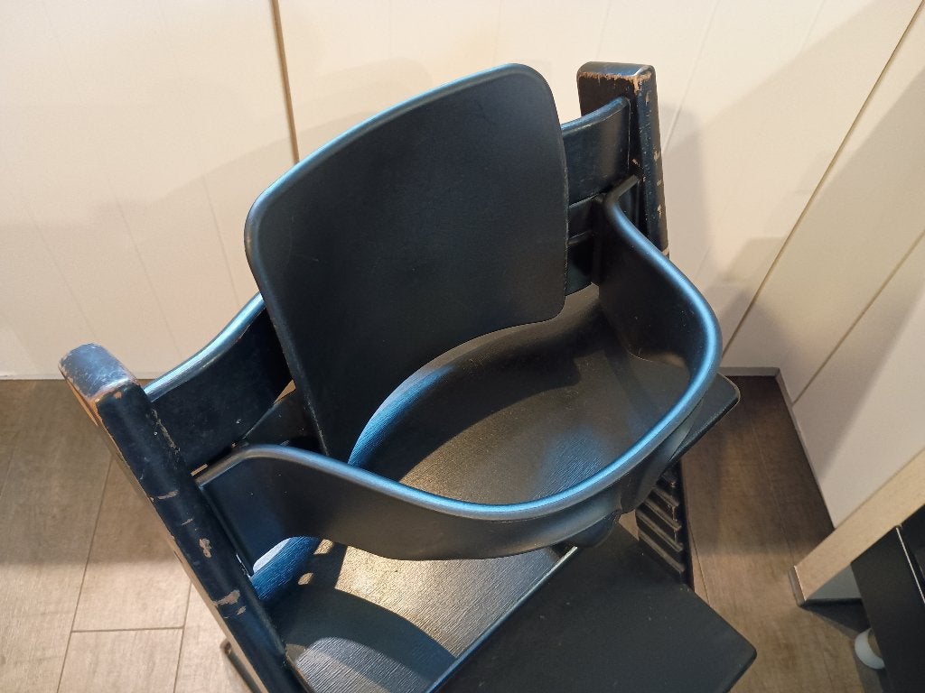 Babyset tripp trapp, Kinderen en Baby's, Kinderstoelen, Ophalen, Zo goed als nieuw, Meegroeistoel, Aanschuifbaar