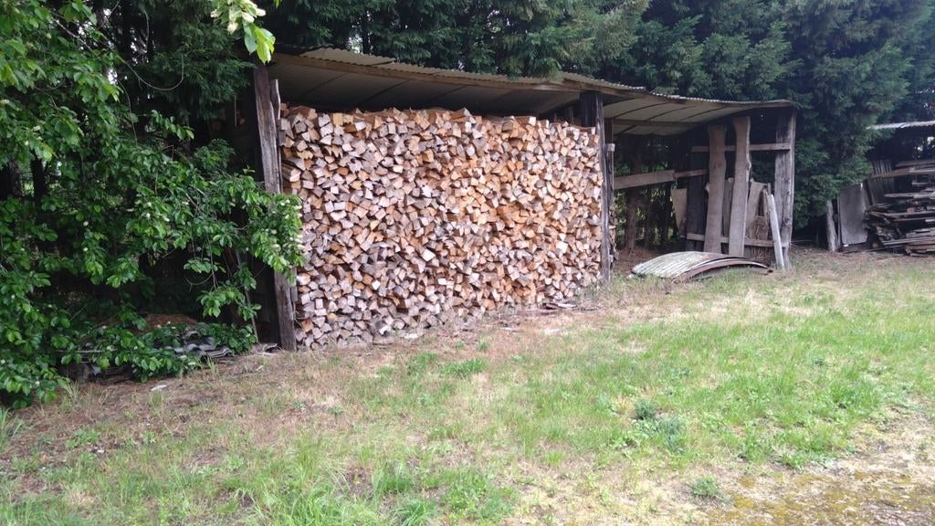 Brandhout eik droog, Tuin en Terras, Brandhout, Ophalen
