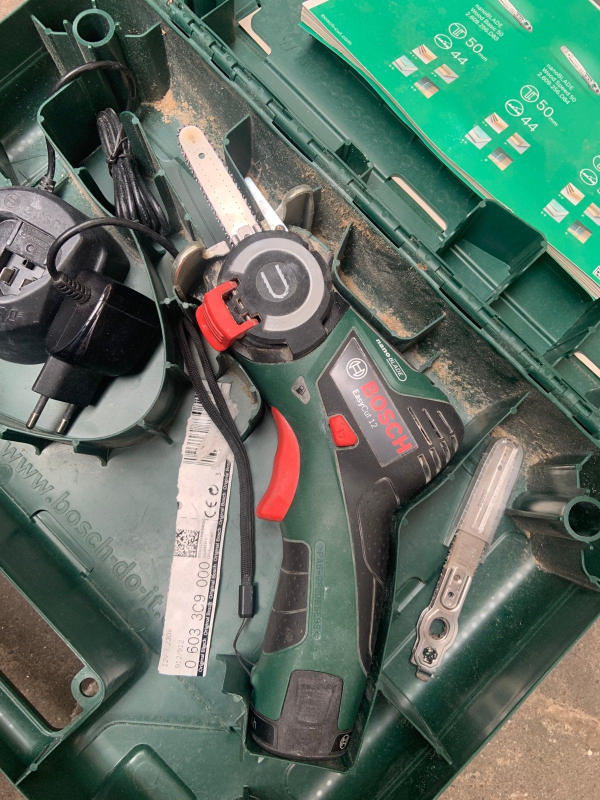 Bosch easycut, Ophalen, Zo goed als nieuw