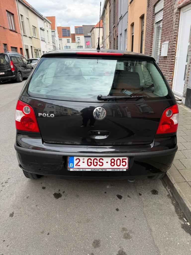 Volkswagen polo 1.2 benzine goede staat!, Auto's, Stof, 1198 cc, Zwart, Handgeschakeld