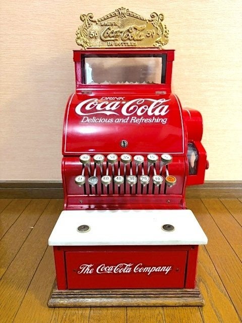 Caisse Enregistreuse NCR Coca-Cola Vintage Années 50, Antiquités & Art, Enlèvement ou Envoi