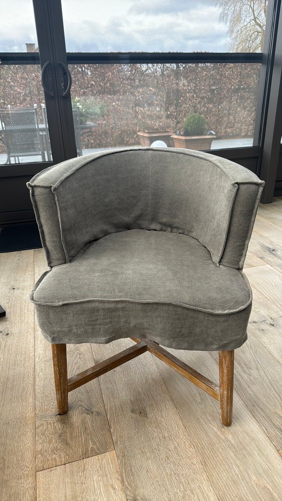 6 eetkamerstoelen, Huis en Inrichting, Ophalen, Overige kleuren, Stof, Vijf, Zes of meer stoelen