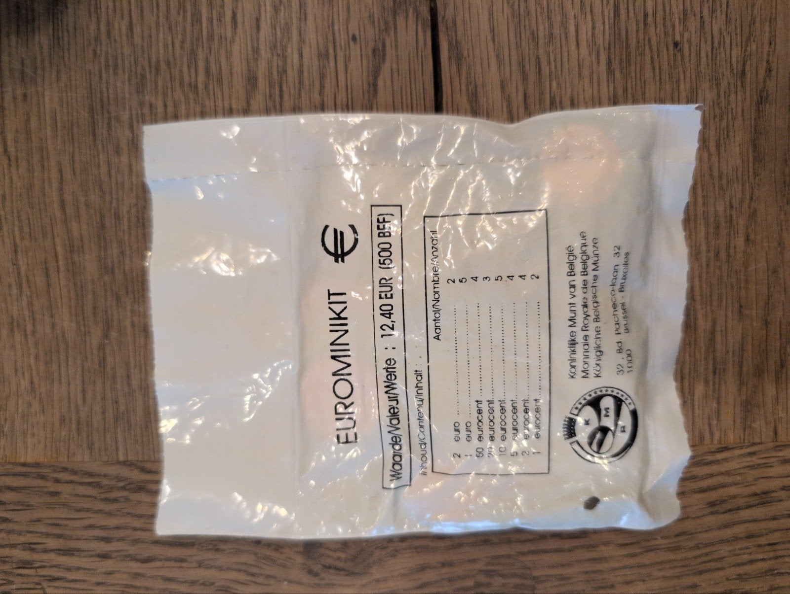 eurominikit Belgique 2001-, Enlèvement ou Envoi