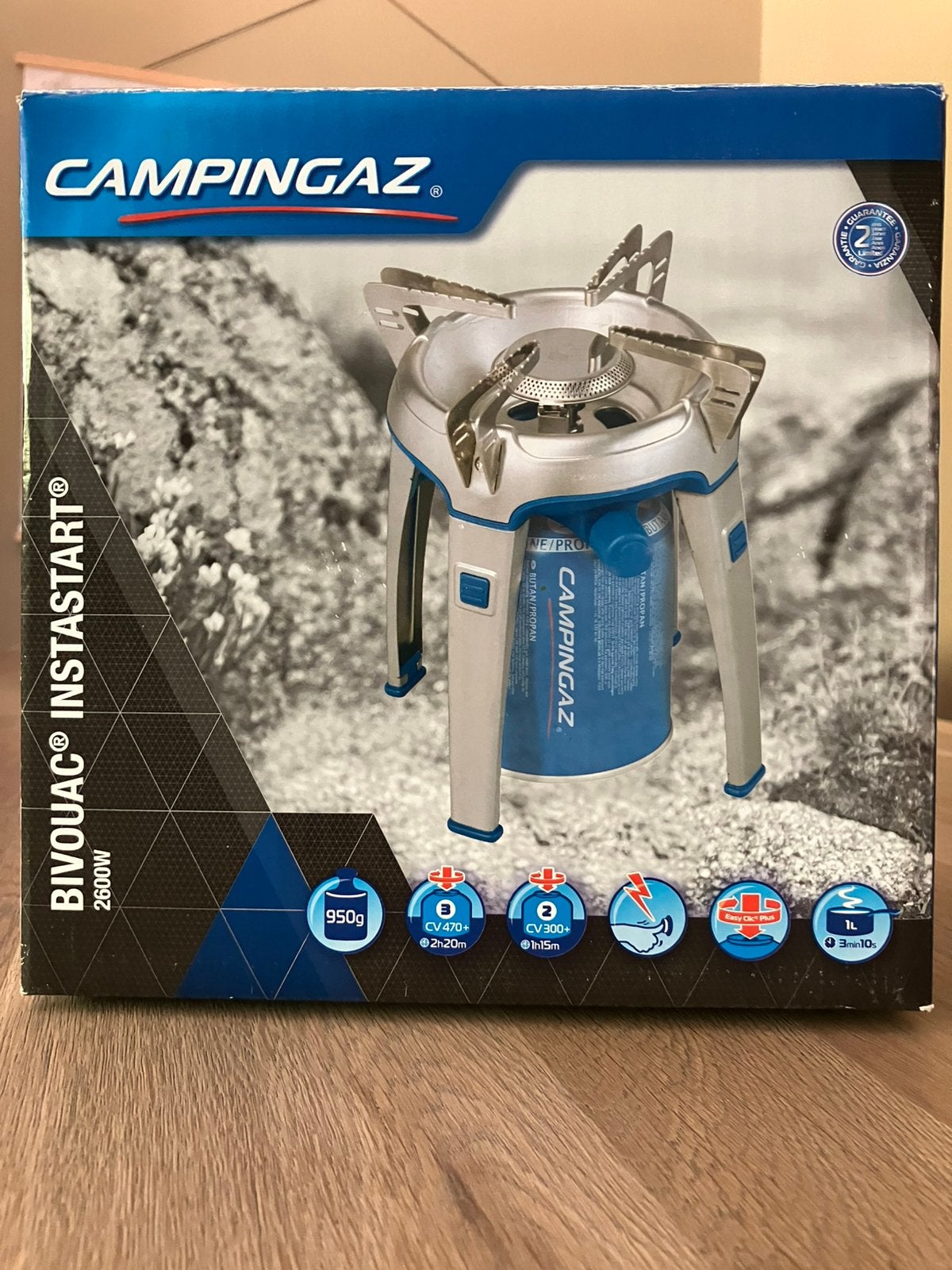 Camping gasstel + gas cartridge, Ophalen, Nieuw