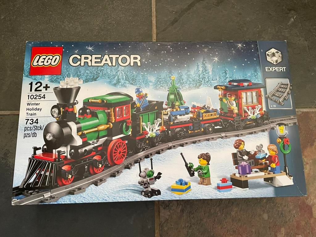 Lego Creator Winter Holiday Train- 10254, Neuf, Non ouvert/scellé, Enlèvement ou Envoi, Lego