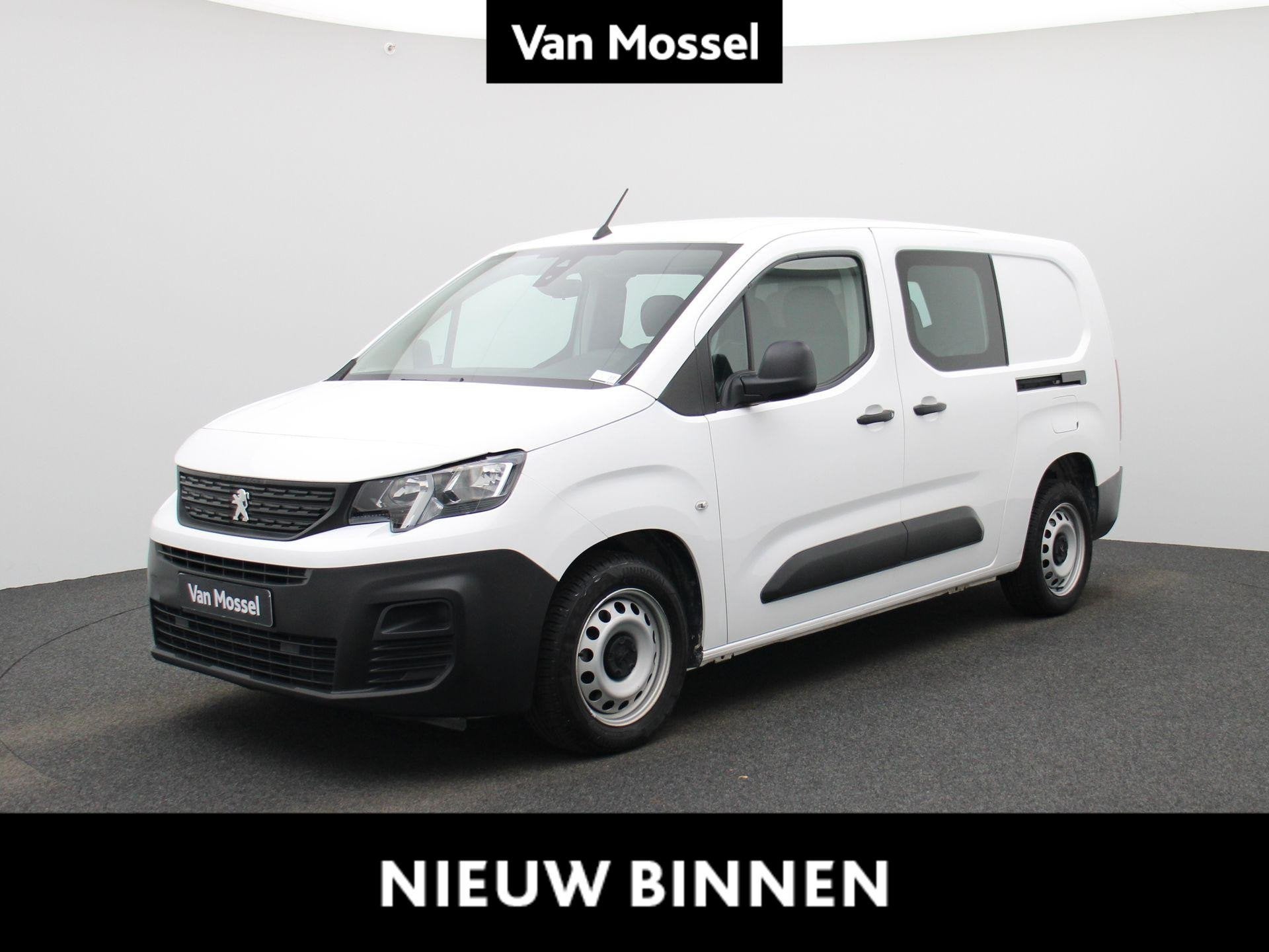 Peugeot Partner 1.5 BlueHDi L2 Heavy 75kW DC | PDC A | Bluet, Auto's, Voorwielaandrijving, Stof, Gebruikt, Euro 6