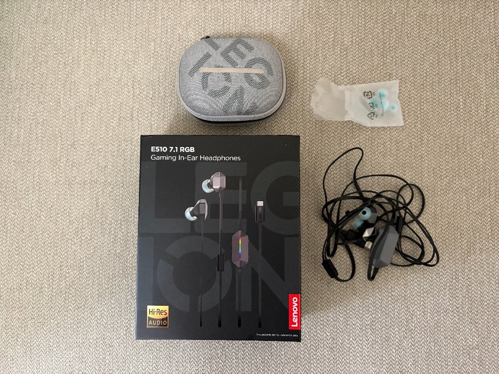 Lenovo Legion E510 7.1 RGB – Écouteurs gaming Hi-Res, Enlèvement ou Envoi, Microphone, Autres marques, Comme neuf