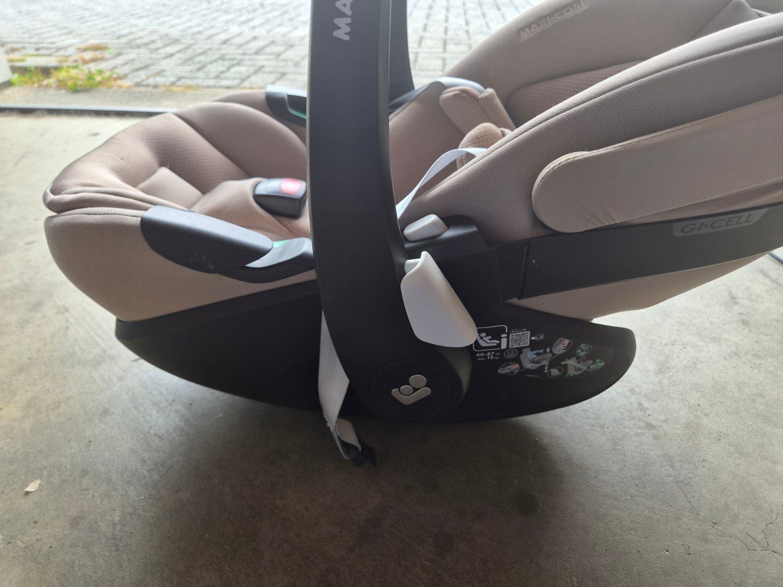 Maxi cosi joolz pebble 360, Enlèvement