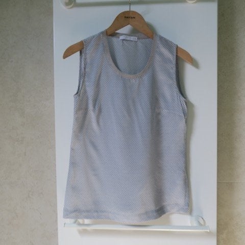 Topje nieuw zijde blauw bolletjes Fab. Filippi mt 38 (it 42), Kleding | Dames, Topjes, Maat 38/40 (M), Blauw, Nieuw, Ophalen of Verzenden