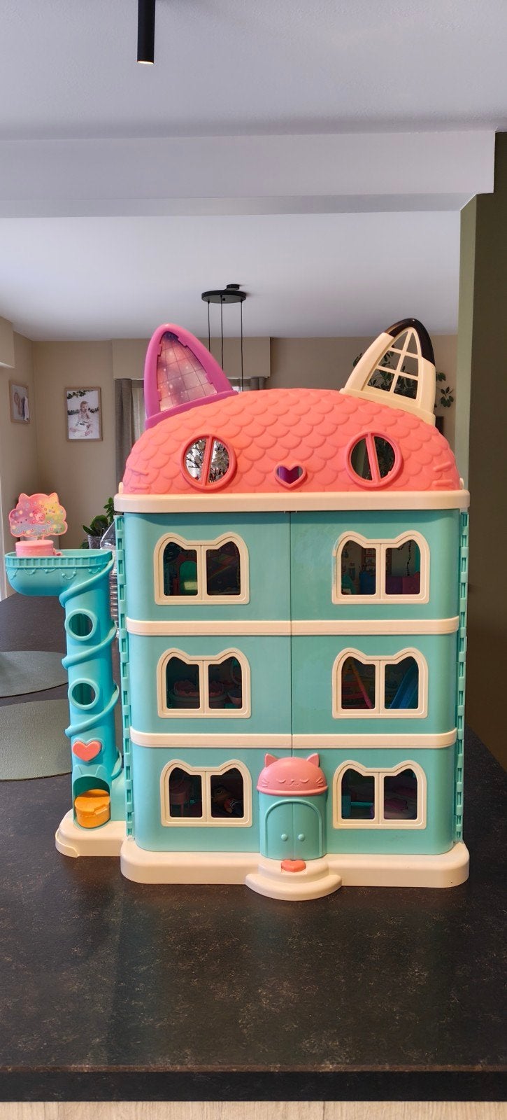 Poppenhuis + boot Gabby, Kinderen en Baby's, Ophalen, Gebruikt, Poppenhuis