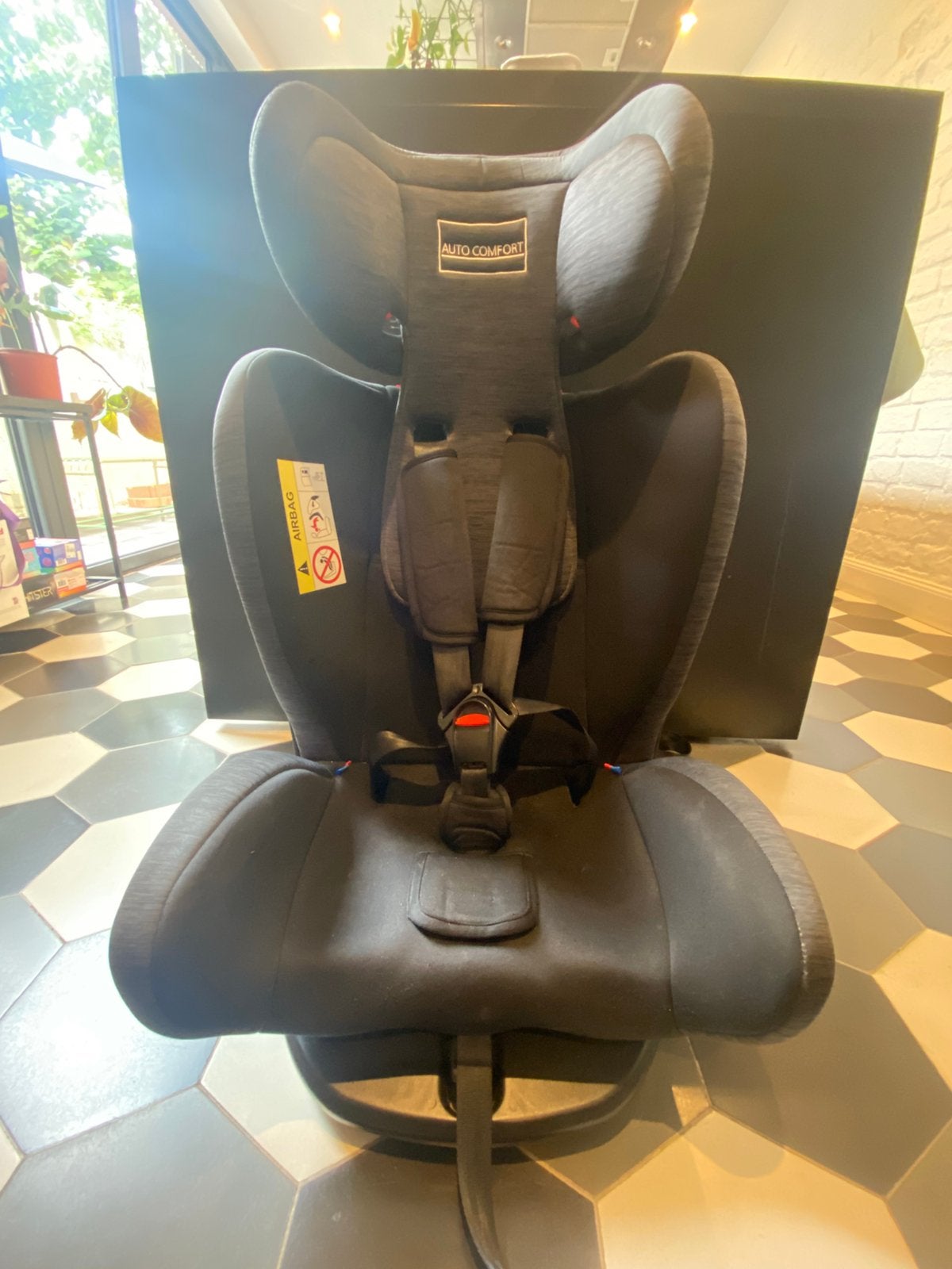 Autostoel draaibaar isofix 0-36 kg, Kinderen en Baby's, Autostoeltjes, Autogordel of Isofix, Gebruikt, Verstelbare rugleuning
