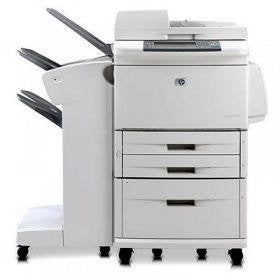 HP Laserjet 9040 FOTOKOPIEER MET SORTEERDER + NIETMACHINE, Computers en Software, Printers, Ophalen, Printer, Zwart-en-wit printen