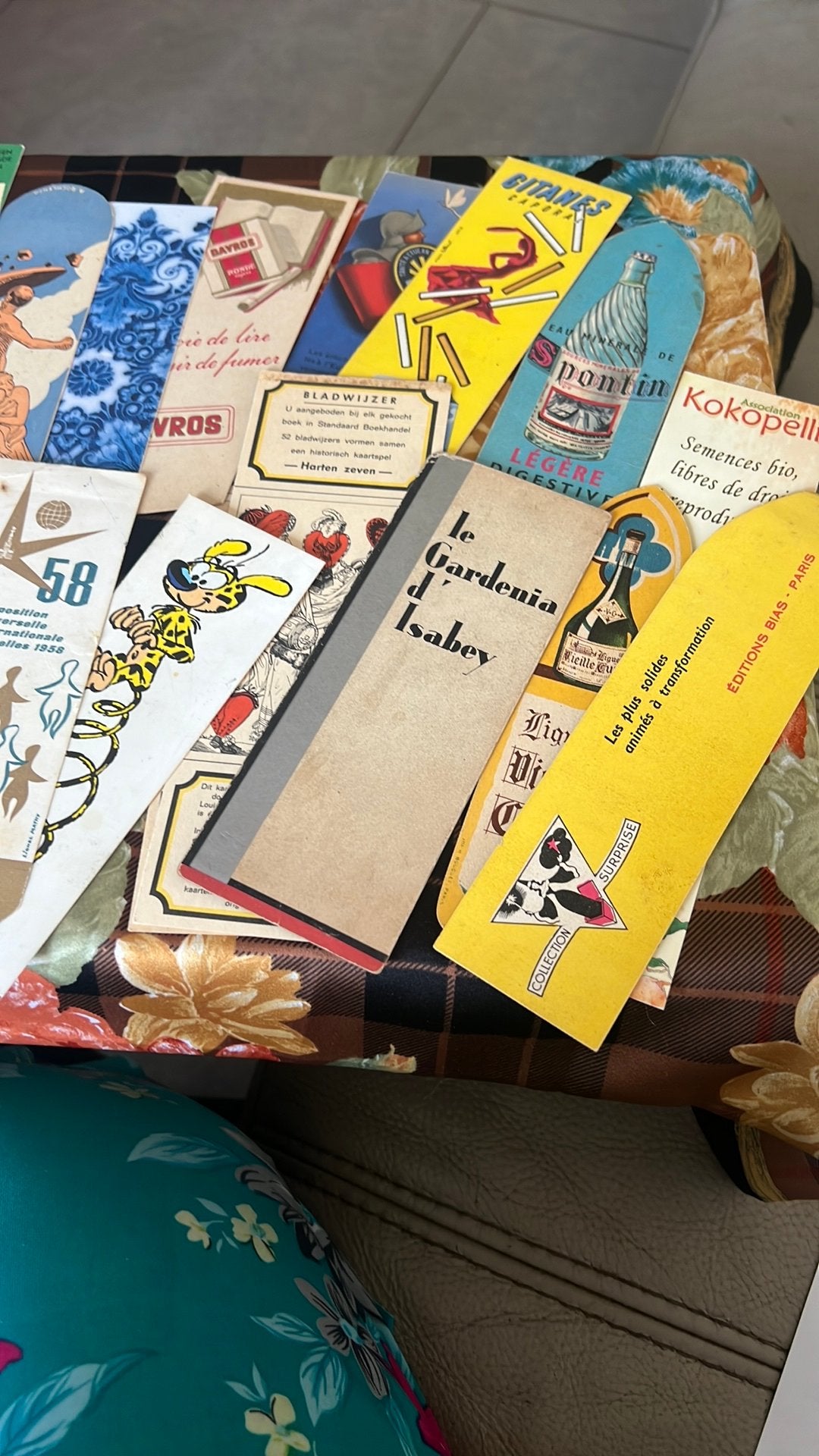 Marque page, Verzamelen, Boekenleggers, Ophalen of Verzenden, Zo goed als nieuw