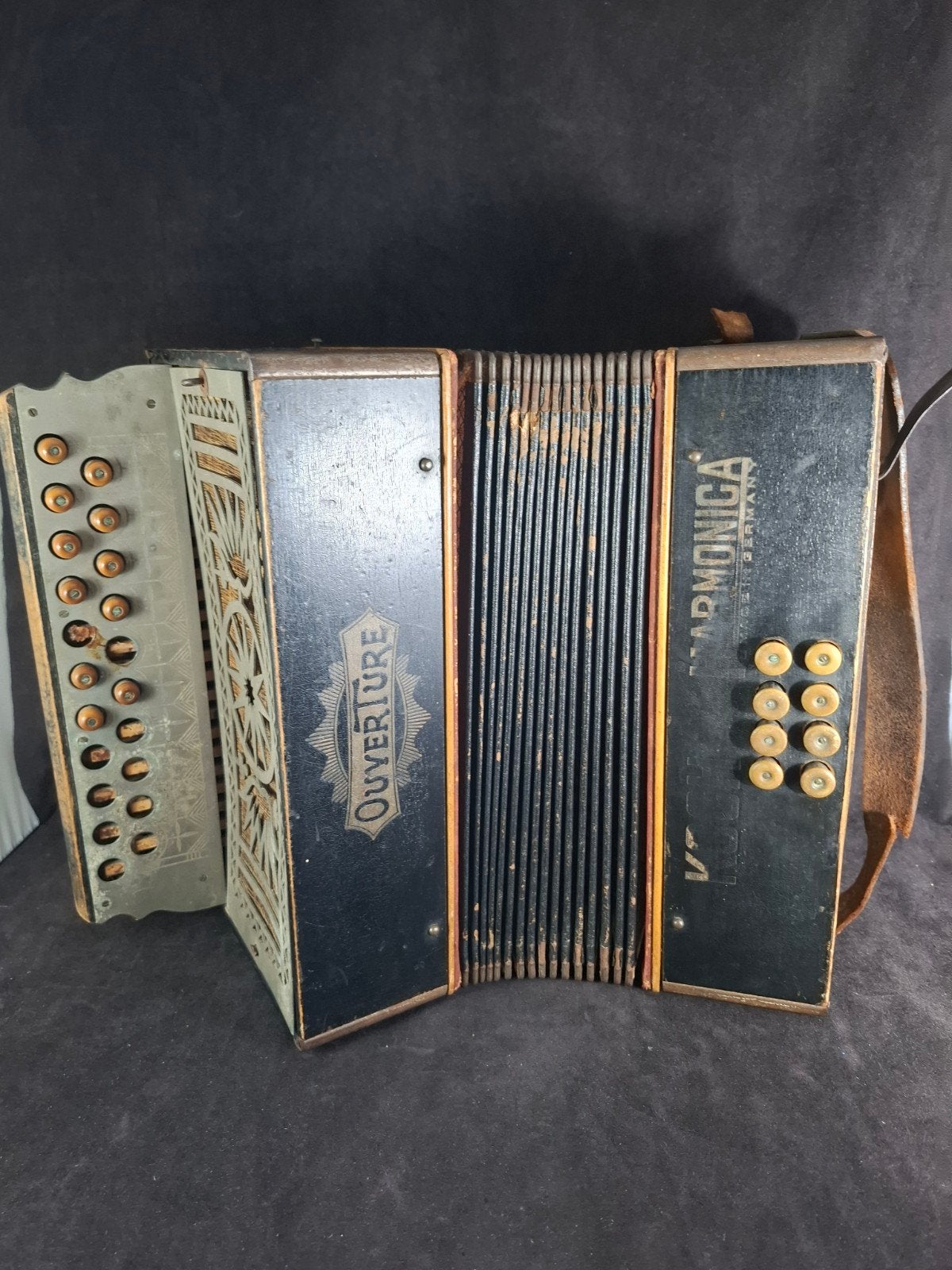 Koch-Harmonica "Ouverture" Trekzak – Jaren '20/'30 Duitsland, Muziek en Instrumenten, Ophalen of Verzenden, Knopaccordeon, Hohner
