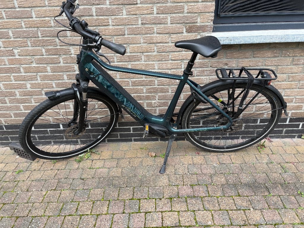 Stella Vicenza e-bike – slechts 2.557 km – groen, Gebruikt, 51 tot 55 cm, 50 km per accu of meer, Ophalen