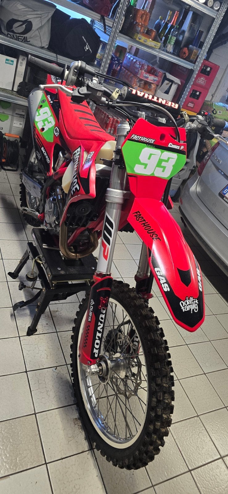 Enduro gas gas 2023 350 cc, Enlèvement