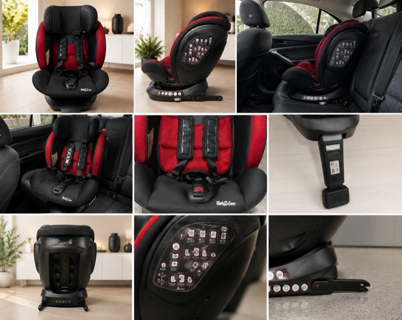 Siège auto Bébé2Luxe 360 ISOFIX – pivotant – très bon état, Enlèvement, Comme neuf, Isofix