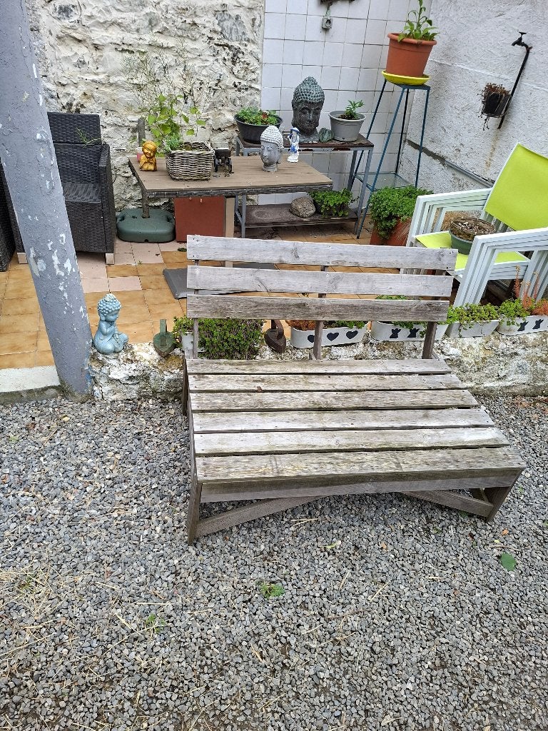 Banc jardin, Jardin & Terrasse, Enlèvement, Utilisé, Bois