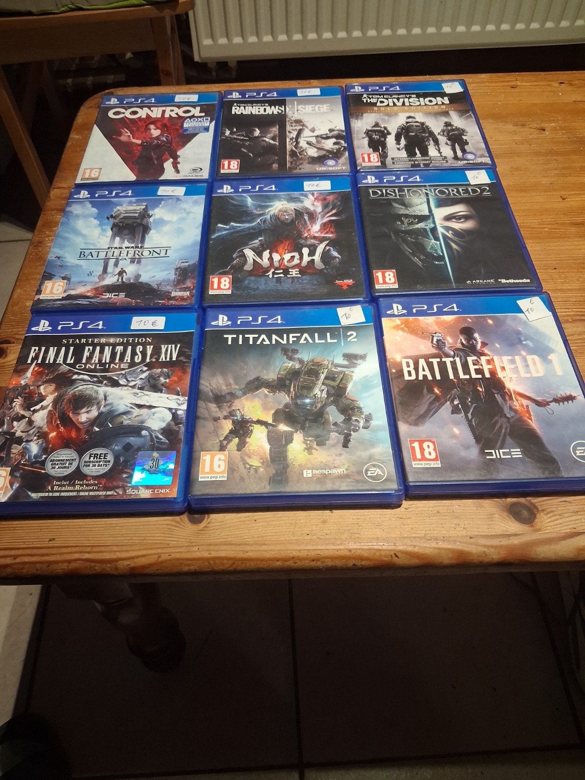 Jeux ps4 10€ pièces, Games en Spelcomputers, Games | Sony PlayStation 4, Gebruikt, 1 speler, Vanaf 3 jaar, Ophalen