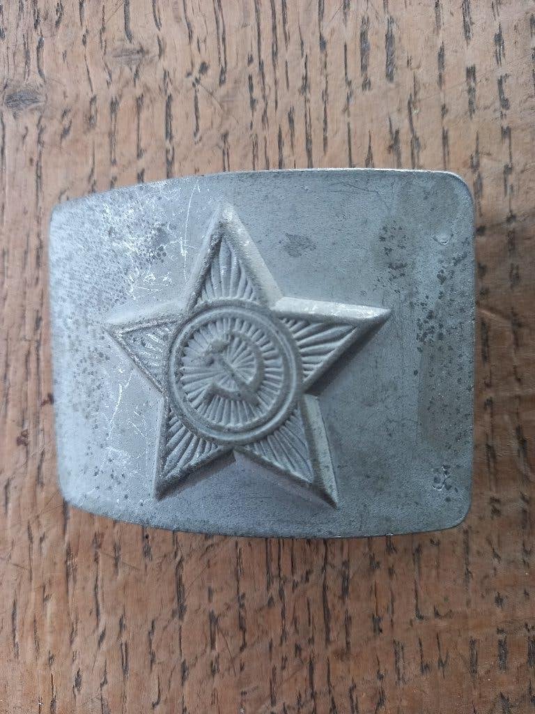 Boucle ceinturon URSS WW2, Collections, Enlèvement ou Envoi, Armée de terre, Autres types