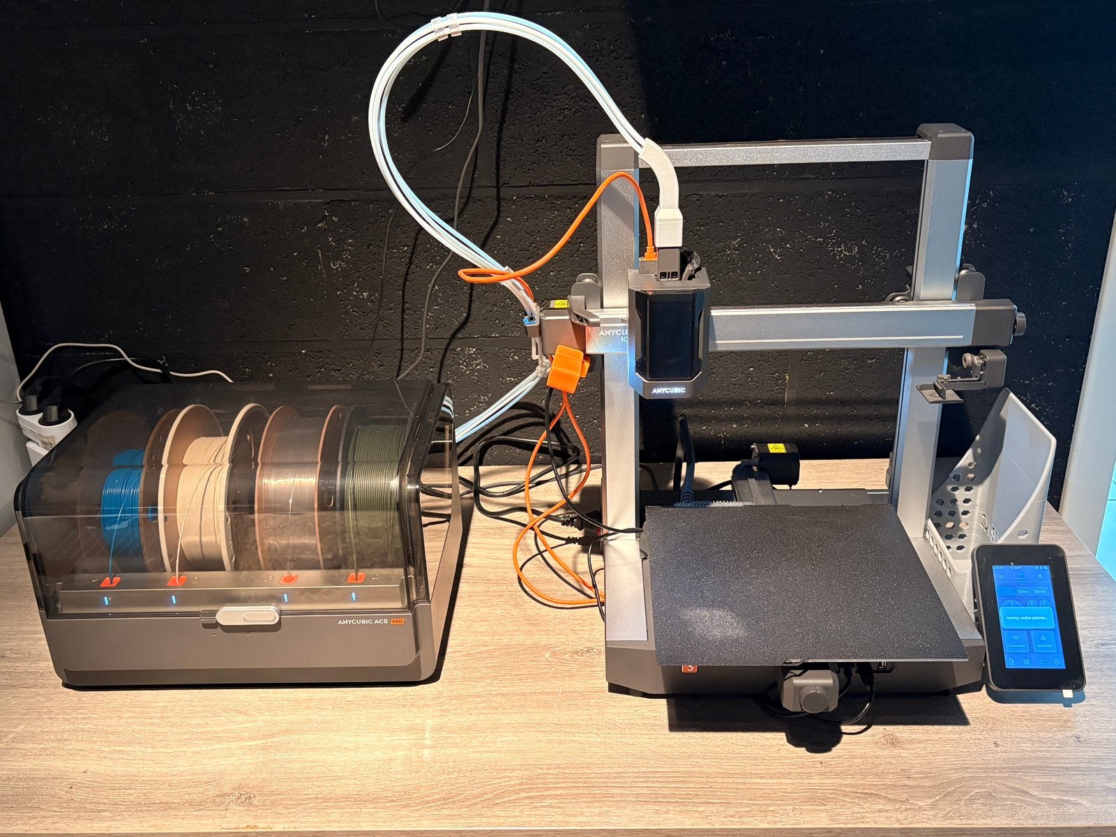 Anycubic Kobra 3 Combo, Computers en Software, Ophalen, Gebruikt, Ingebouwde Wi-Fi, Filament
