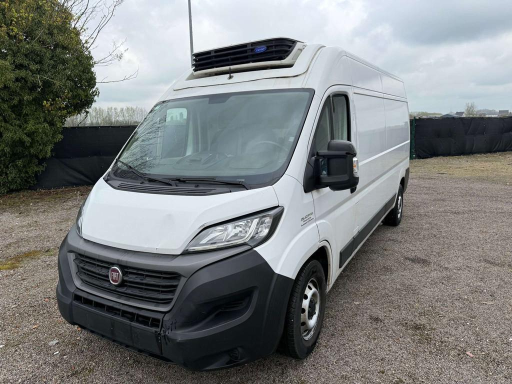 Fiat Ducato 2.2 Multijet L3H2°KOELWAGEN°FRIGO° (bj 2021), Auto's, Bestelwagens en Lichte vracht, Voorwielaandrijving, Stof, Gebruikt