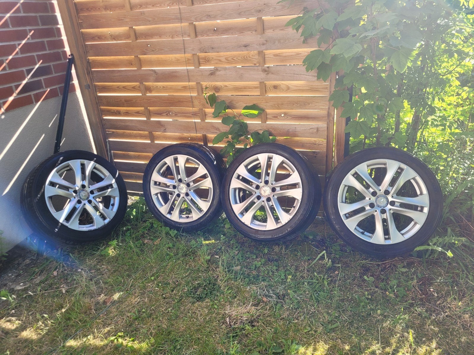 velgen mercedes, Auto-onderdelen, Banden en Velgen, Band(en), 17 inch, Ophalen