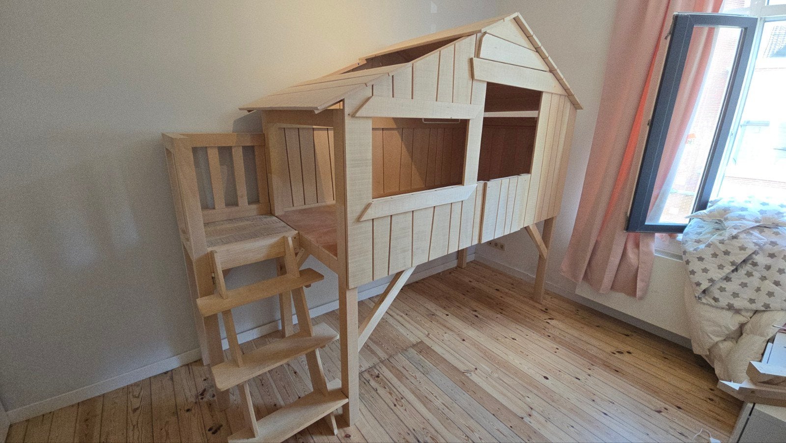 Lit Cabanne, Enfants & Bébés, Chambre d'enfant | Lits superposés & Lits mezzanines, Enlèvement, Utilisé, Lit mezzanine