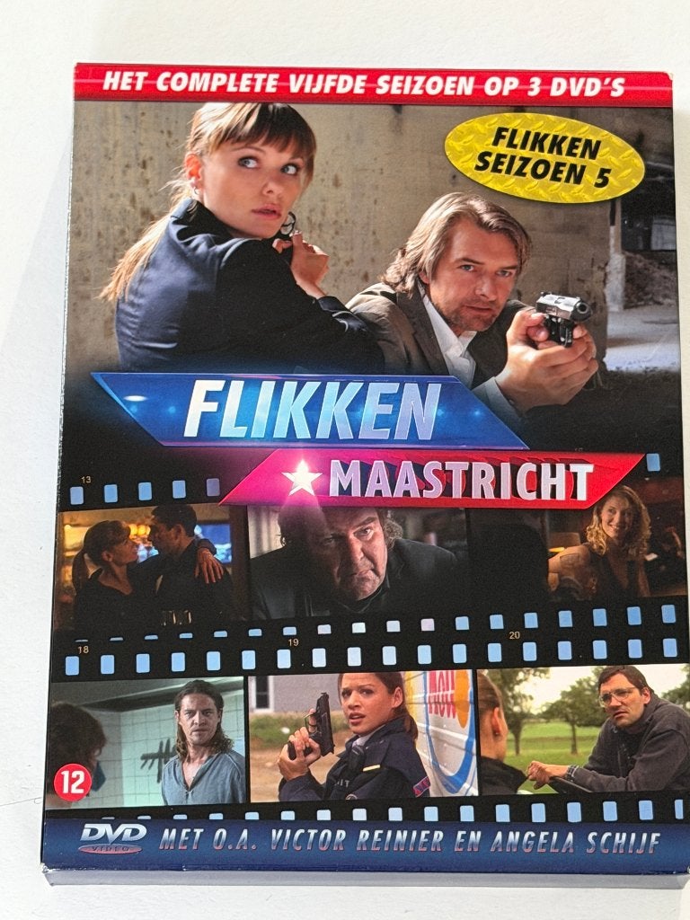 Flikken Maastricht - Seizoen 5 (DVD), Gebruikt, Seizoen 5, Vanaf 12 jaar, Thriller