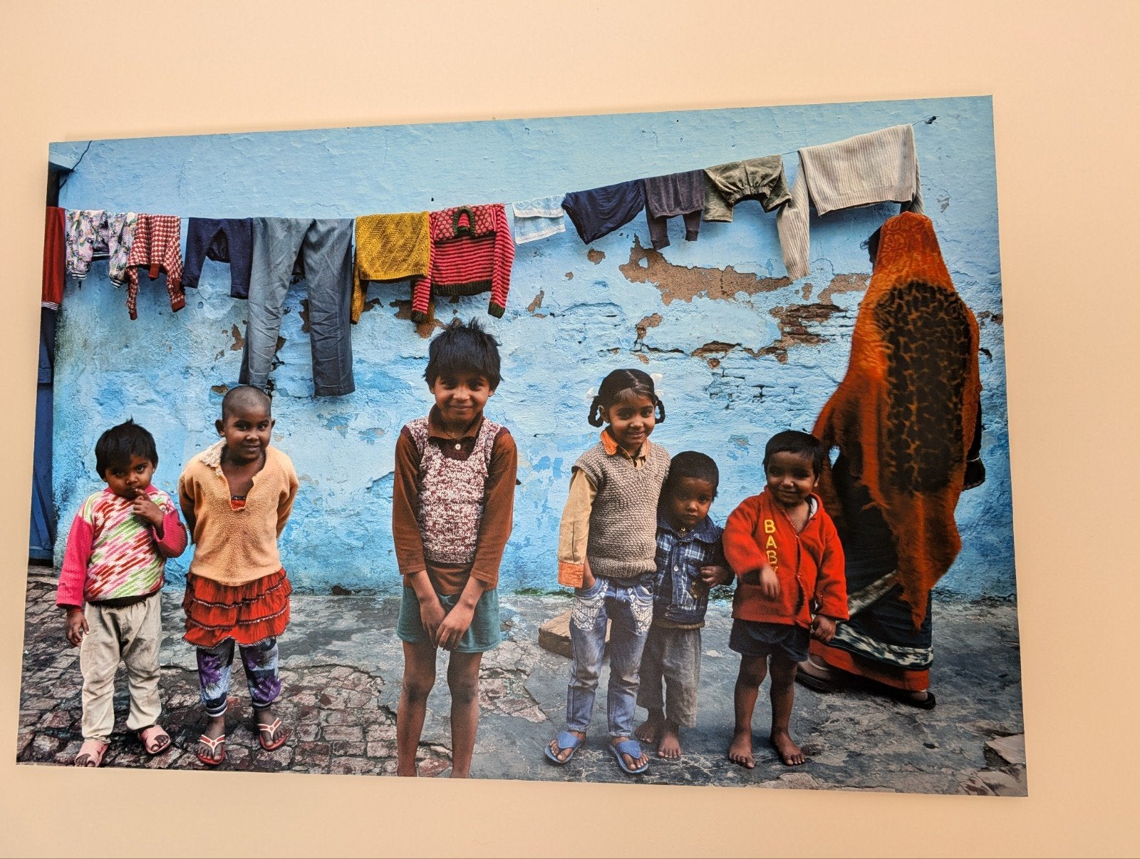 Poster photo sur carton épais 80*120cm, Enlèvement