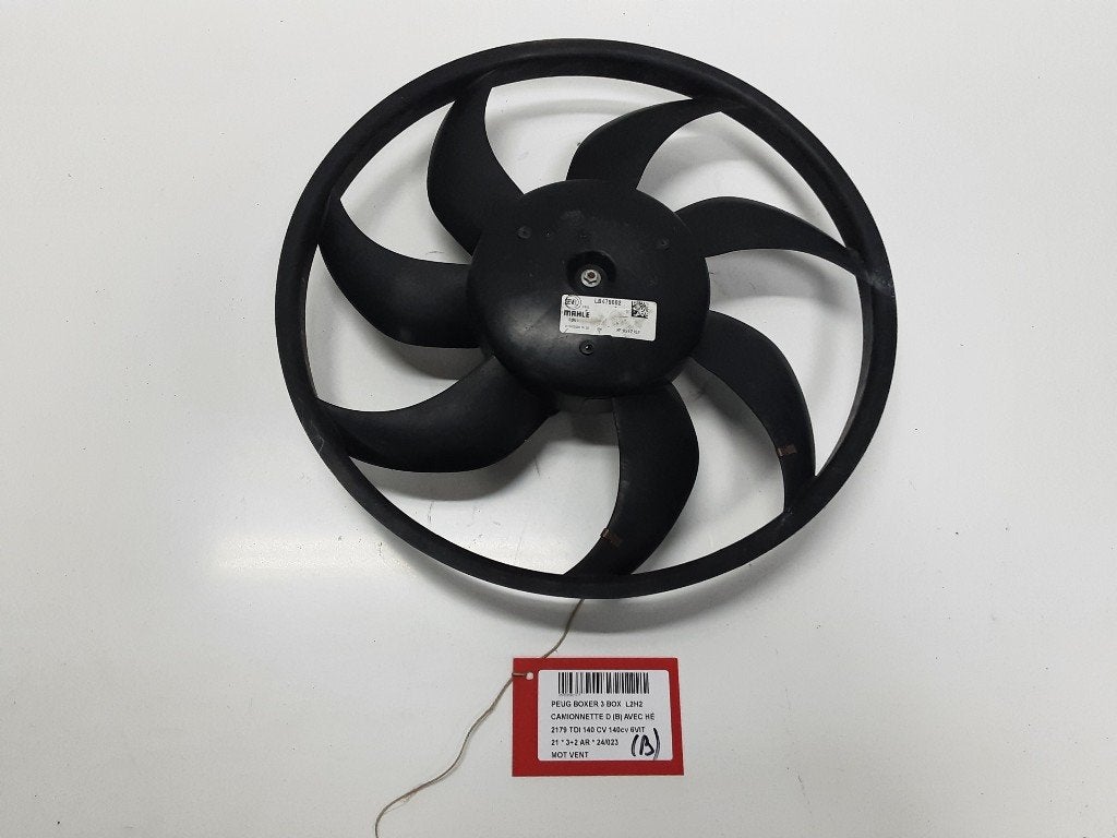 VENTILATEUR RADIATEUR MOTEUR Boxer (U9) (A191018730A), Kontakt-peugeot@peugeot.com, Utilisé, Peugeot Deutschland GmbH, Bahnhofsplatz
65423  Rüsselsheim, DE