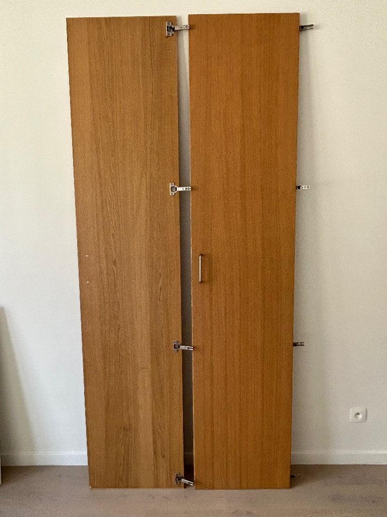 kastdeur, Huis en Inrichting, Ophalen, 200 cm of meer, Eikenhout, 50 tot 100 cm