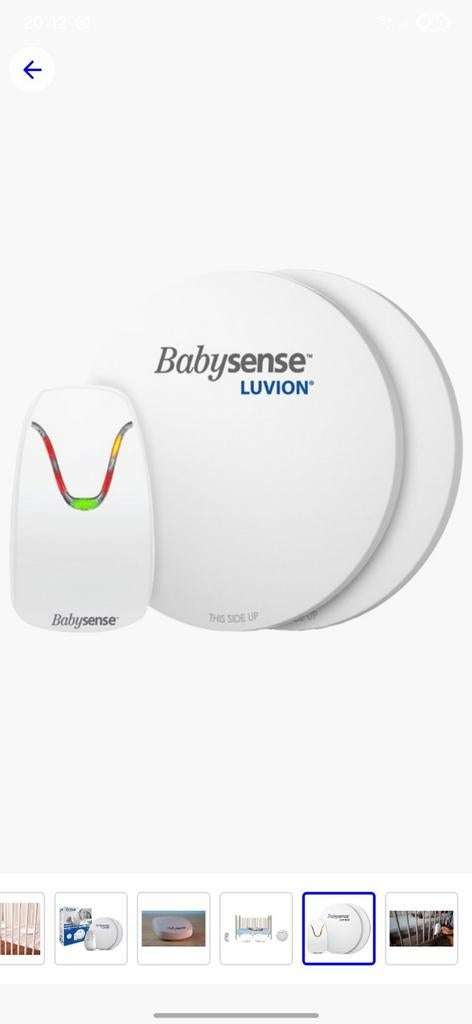 Moniteur respiratoire sans contact Babysense 7, Enlèvement