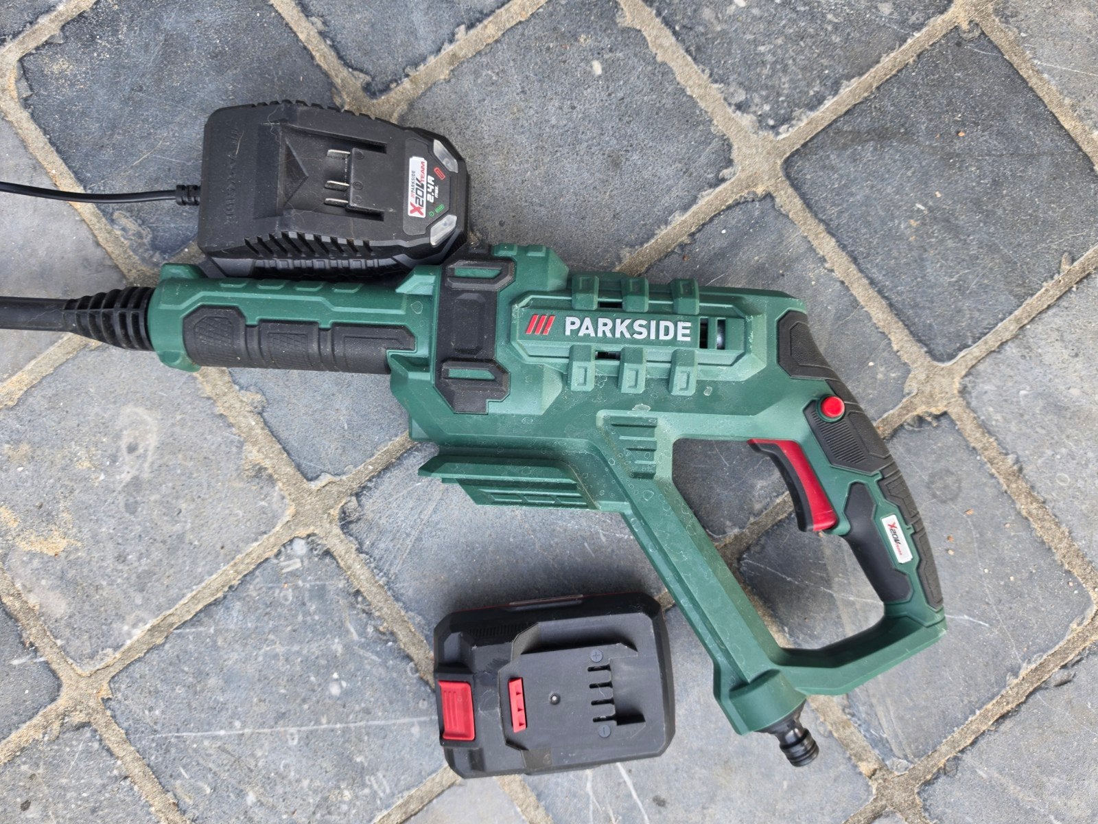 PARKSIDE Nettoyeur haute pression 20 V PDRA20, Enlèvement