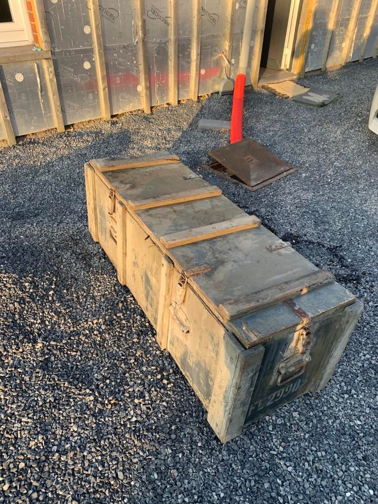 Caisse bombe allemande ww2, Ophalen