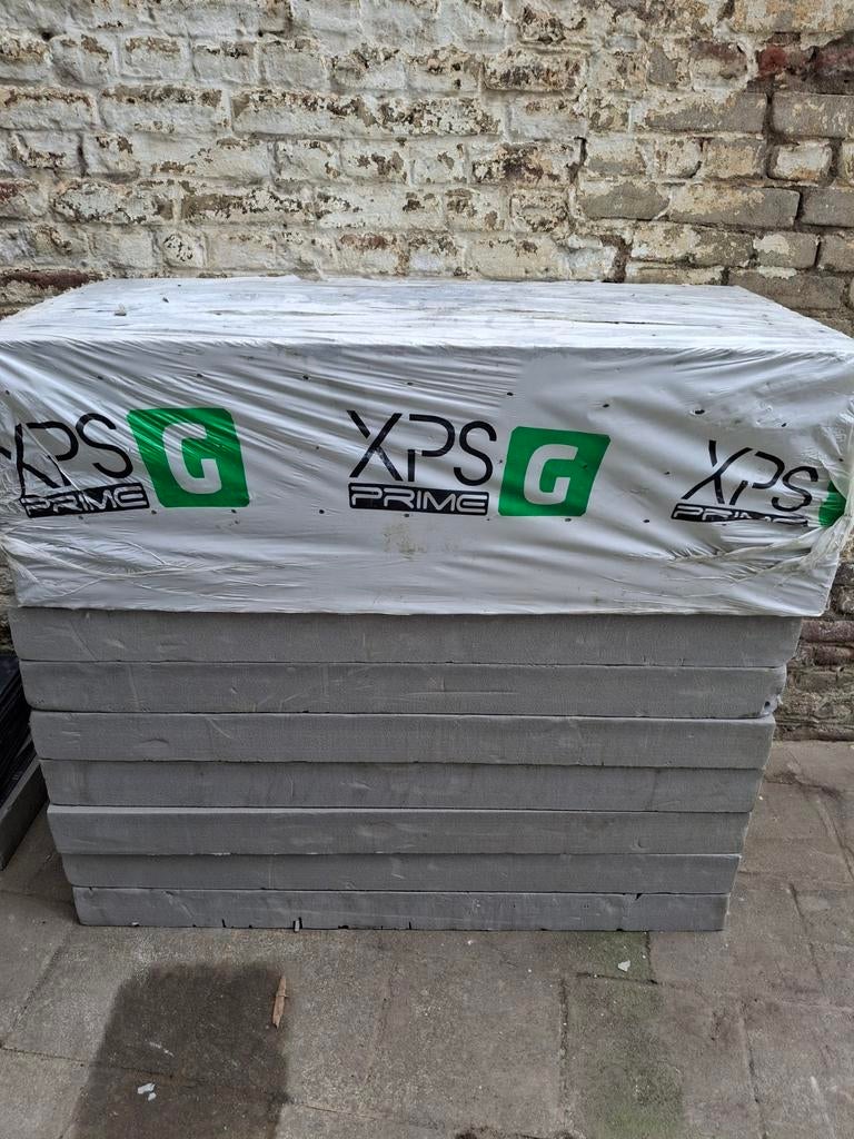 xps prime G 30 IR 10CM isolatie, Doe-het-zelf en Bouw, Isolatie en Afdichting, Ophalen, 5 tot 10 m², Zo goed als nieuw, Piepschuim (Tempex)