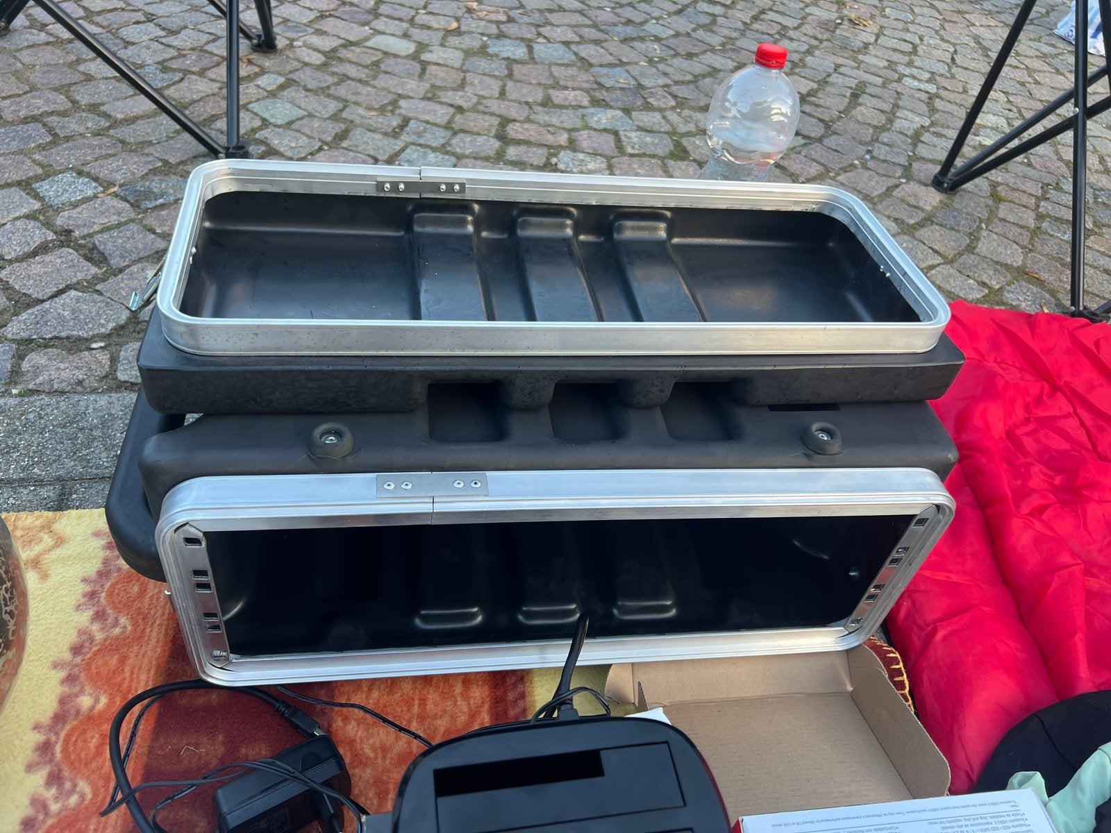 Boschma flightcase 19 inch rack 3units, Ophalen, Zo goed als nieuw