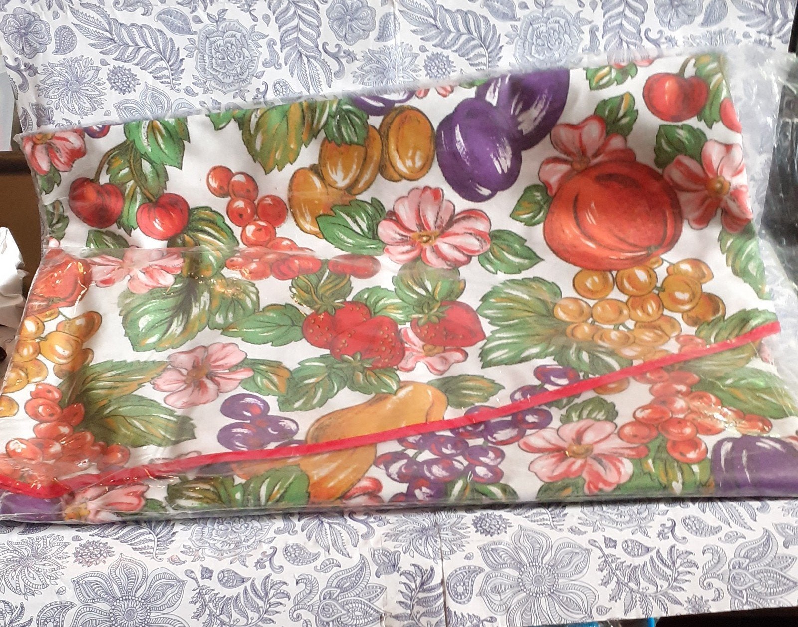 nappe toile cirée de 150 cm pour table ronde, Enlèvement ou Envoi, Neuf, Autres couleurs, Nappe ou Toile cirée