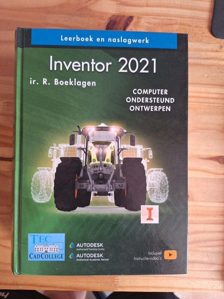 Inventor 2021, Enlèvement ou Envoi, Comme neuf, Enseignement supérieur, Ronald Boeklagen