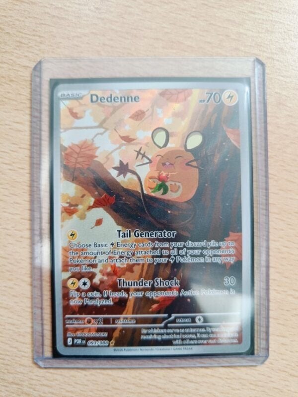 Dedenne | Perfect Order | Illustration Rare, Ophalen, Nieuw, Losse kaart, Foil