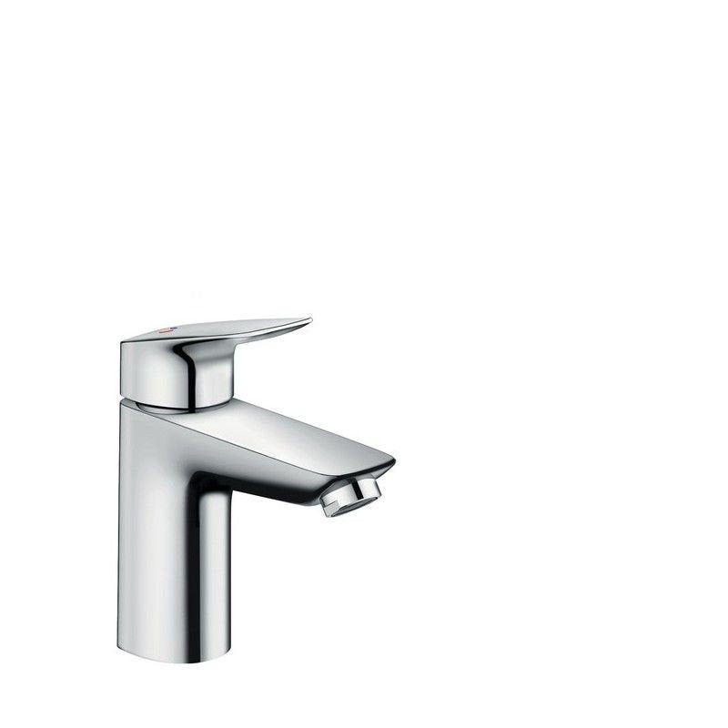 Grue à levier unique Hansgrohe Logis ComfortZone 100 (NEW) C, Bricolage & Construction, Enlèvement, Neuf, Chrome, Robinet
