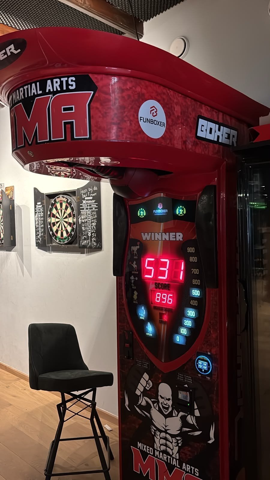 Gratis omzet door boksbalautomaat of overige automaten, Hobby & Loisirs créatifs, Articles de fête | Location, Enlèvement ou Envoi